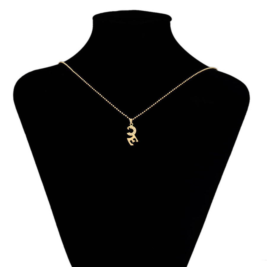 14K Gold Plated Love & Heart Necklace