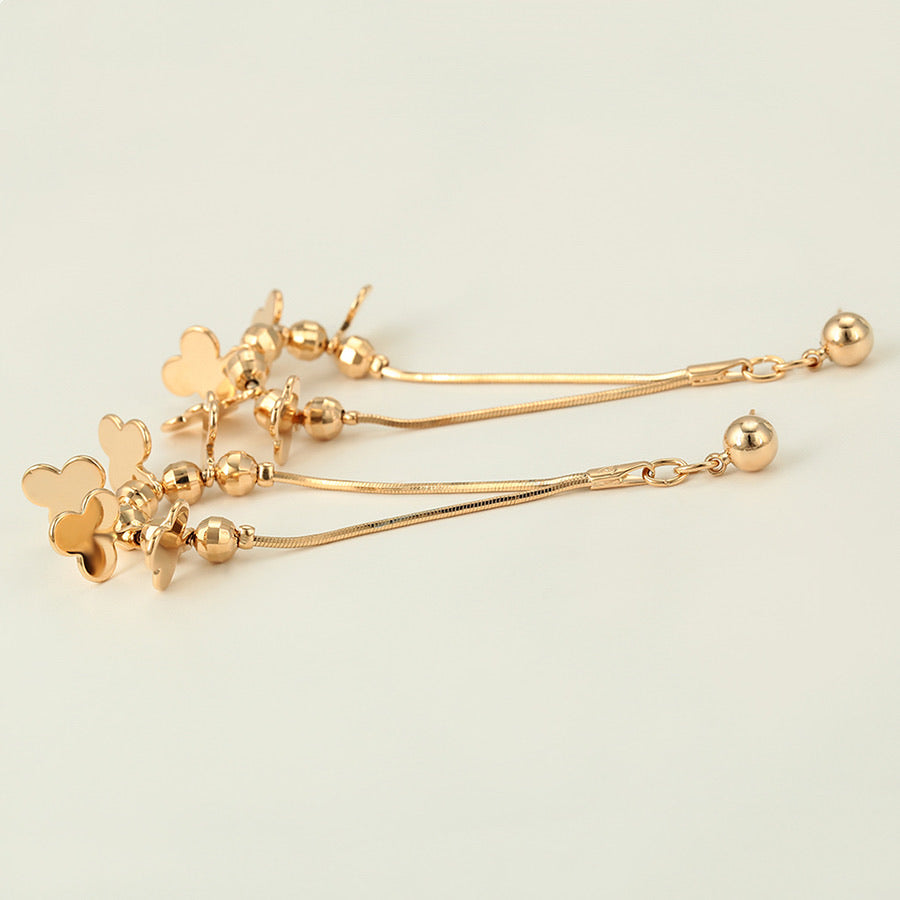 18K Gold Plated Chain Bohemian Tassel Earring