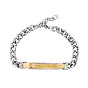 Stainless Steel Fashion Tag Bracelet